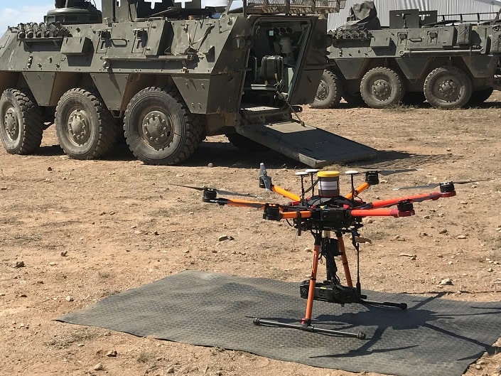 Seguimiento de incendios forestales con drones