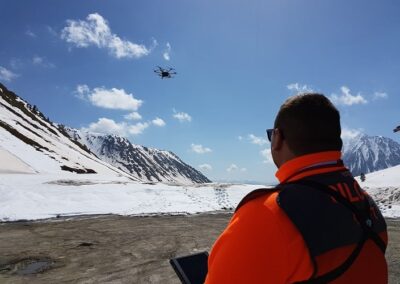 Aplicación de drones en la prevención de aludes Inspectia